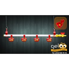 80 CM NİPEL SULUK SİSTEMİ DİLLİ ÇANAK